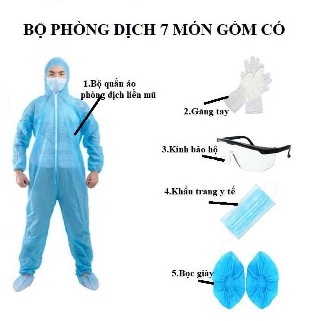 Địa chỉ cung cấp quần áo phòng dịch vải không dệt chất lượng tại Hà Nội