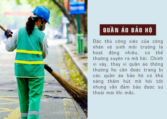 Đồng phục nhân viên vệ sinh thế nào là đạt tiêu chuẩn chất lượng
