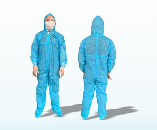BỘ QUẦN ÁO BẢO HỘ VẢI KHÔNG DỆT