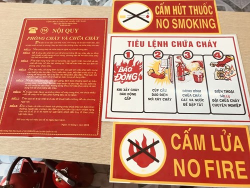 Bộ Tiêu Lệnh - Nội Quy PCCC